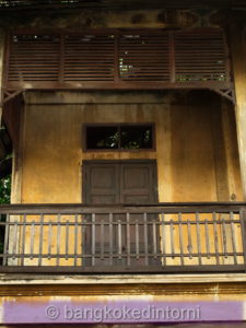 Dettaglio dell'edificio che ospitava gli uffici della East Asiatic Company