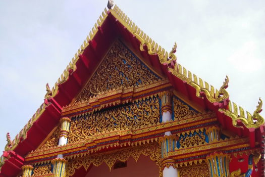 Facciata del Wat Sri Boon Ruang